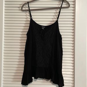 Torrid ruffle bottom tank